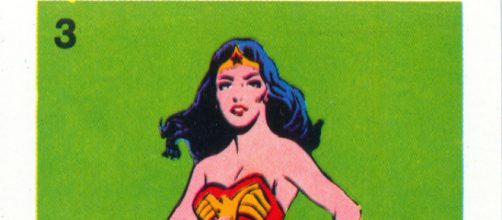 This is a card from Wonder Woman Whitman Cards, a game released in the 1970s portraying the famous hero. [Image via Mark Anderson/Flickr.com]
