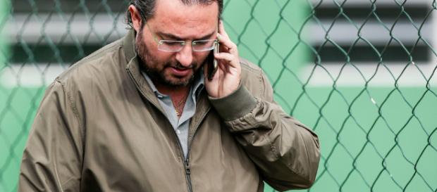 Alexandre Mattos, executivo de futebol do Palmeiras Alexandre Mattos, executivo de futebol do Palmeiras