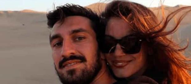 Francesca Fioretti e Davide Astori Francesca Fioretti e Davide Astori