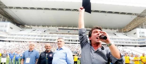O presidente Andrés Sanchez anunciou O presidente Andrés Sanchez anunciou