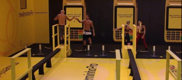 Prova do Líder disputadíssima no BBB18 Prova do Líder disputadíssima no BBB18