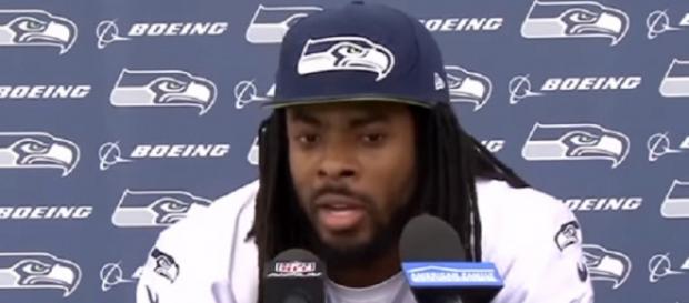 Richard Sherman played seven seasons with the Seahawks (Image Credit: NFL/YouTube) Richard Sherman played seven seasons with the Seahawks (Image Credit: NFL/YouTube)
