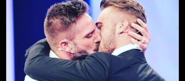Uomini e Donne: Alex Migliorini e Alessandro D'Amico. Uomini e Donne: Alex Migliorini e Alessandro D'Amico.