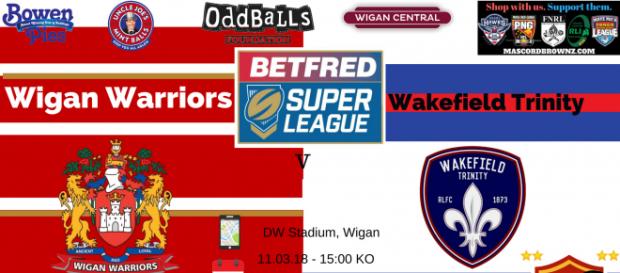 Wigan Warriors v Wakefield Trinity Super League Wigan Warriors v Wakefield Trinity Super League