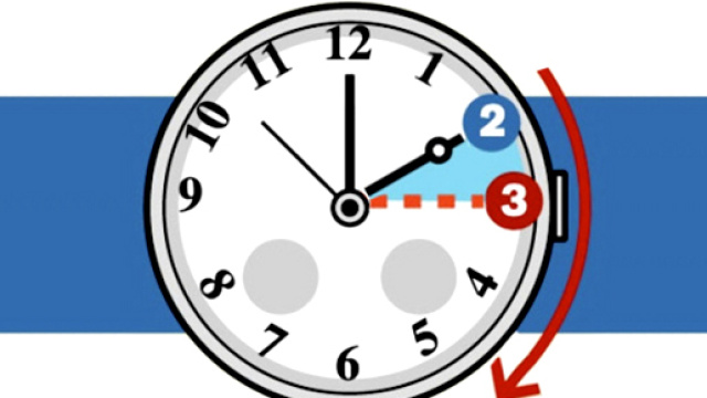 Torna l'ora legale domenica 25 marzo 2018