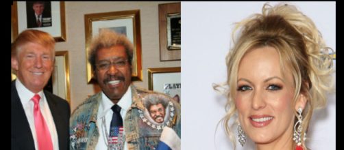 Donald Trump and Don King, Stormy Daniels, via Twitter