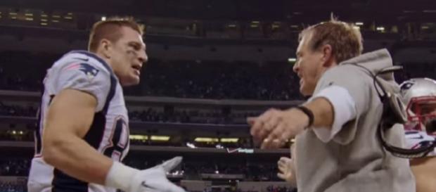 Bill Belichick has a reliable tight end in Rob Gronkowski (Image Credit: NFL/YouTube) Bill Belichick has a reliable tight end in Rob Gronkowski (Image Credit: NFL/YouTube)