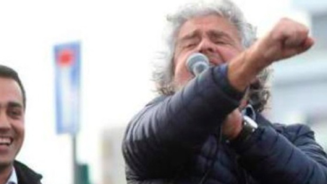 Luigi Di Maio insieme a Beppe Grillo