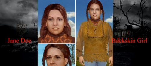 The remains of 'The Buckskin Girl' have been identified after 37 years. [image source: Creepy News - YouTube]