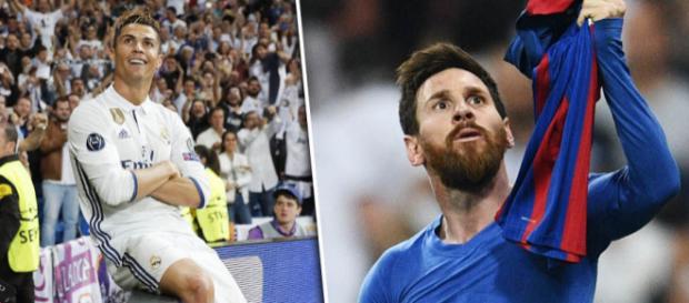 Cristiano Ronaldo e Messi continuam se batendo pelos mesmos objetivos Cristiano Ronaldo e Messi continuam se batendo pelos mesmos objetivos