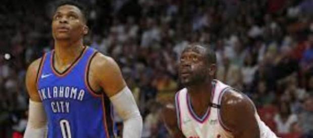 Deux légendes de la NBA côte à côte Deux légendes de la NBA côte à côte