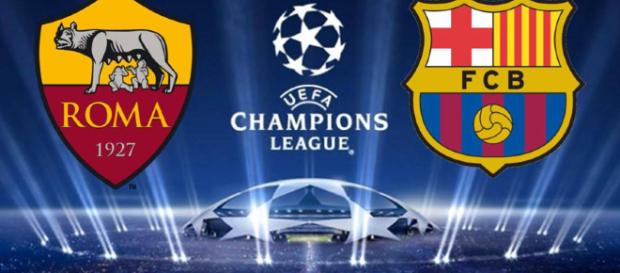 Roma vs Barcellona allo Stadio Olimpico Roma vs Barcellona allo Stadio Olimpico