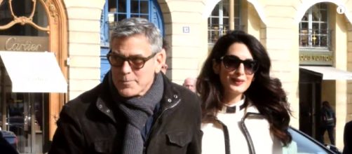 George and Amal Clooney are devoted to their family. [image source: Inside Edition - YouTube]