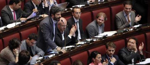 Il neo presidente della Camera, Roberto Fico