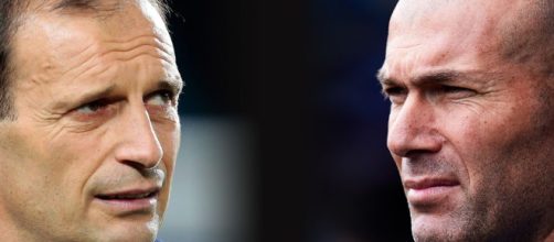 Massimiliano Allegri e Zinedine Zidane.