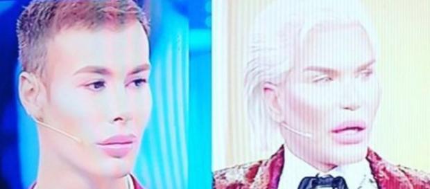 Da sinistra Angelo Sanzio e Rodrigo Alves: i Ken umani Da sinistra Angelo Sanzio e Rodrigo Alves: i Ken umani