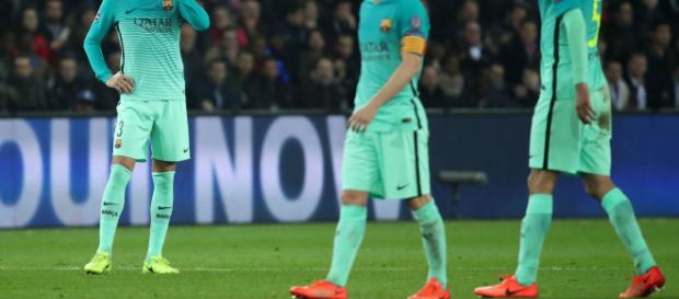 El Barcelona no puede creer su derrota. El Barcelona no puede creer su derrota.