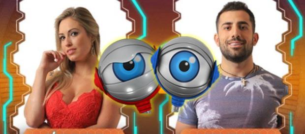 Jéssica e Kaysar estão no paredão e um deles será eliminado daqui a pouco Jéssica e Kaysar estão no paredão e um deles será eliminado daqui a pouco