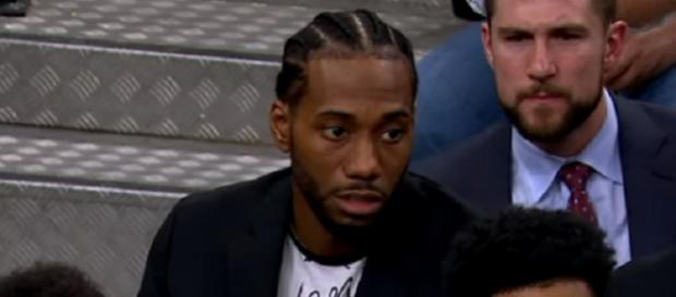 Kawhi Leonard is under contract for two more years (Image Credit: ESPN/YouTube) Kawhi Leonard is under contract for two more years (Image Credit: ESPN/YouTube)