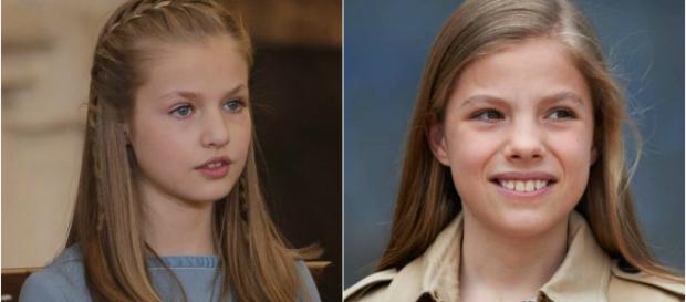 La princesa LEONOR y la infanta Sofía La princesa LEONOR y la infanta Sofía