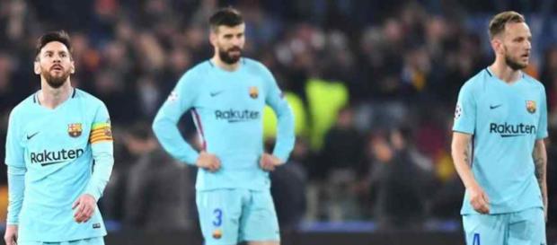 Leo Messi era o rosto do desalento no final da partida. Leo Messi era o rosto do desalento no final da partida.