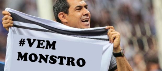 O técnico do Timão apoia a contratação O técnico do Timão apoia a contratação