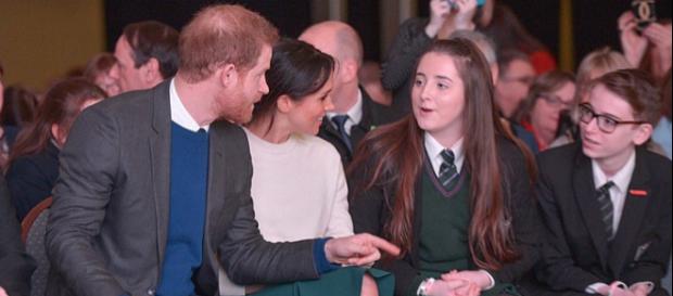 Prince Harry and Ms Markel attend ‘Amazing The Space’ event in Belfast (Image credit – Northern Ireland Office, Wikimedia Commons) Prince Harry and Ms Markel attend ‘Amazing The Space’ event in Belfast (Image credit – Northern Ireland Office, Wikimedia Commons)