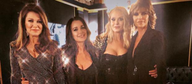 'The Real Housewives of Beverly Hills' stars on 'WWHL.' (Image: Instagram/Kyle Richards) 'The Real Housewives of Beverly Hills' stars on 'WWHL.' (Image: Instagram/Kyle Richards)