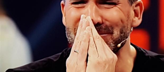 Toño Sanchís, a punto de romper a llorar. Toño Sanchís, a punto de romper a llorar.