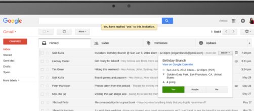 Gmail: nuova veste grafica per la versione Web della casella di Google