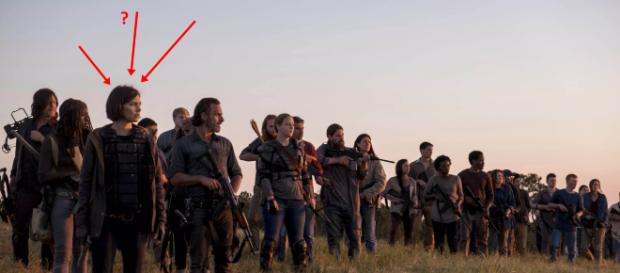 Cena do episódio final da oitava temporada de The Walking Dead Cena do episódio final da oitava temporada de The Walking Dead