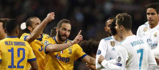 Jogadores da Juventus perderam a cabeça no final Jogadores da Juventus perderam a cabeça no final