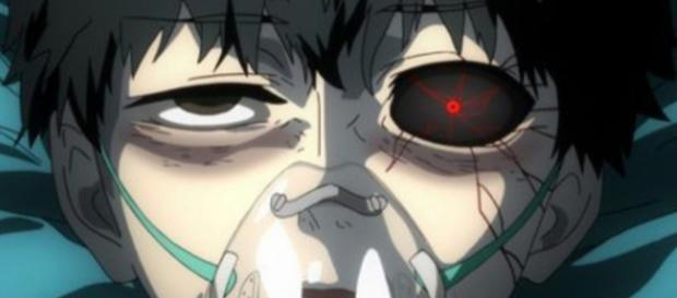 Protagonist Ken Kaneki wacht nach seinem Unfall als Ghul wieder auf - projectfandom.com Protagonist Ken Kaneki wacht nach seinem Unfall als Ghul wieder auf - projectfandom.com
