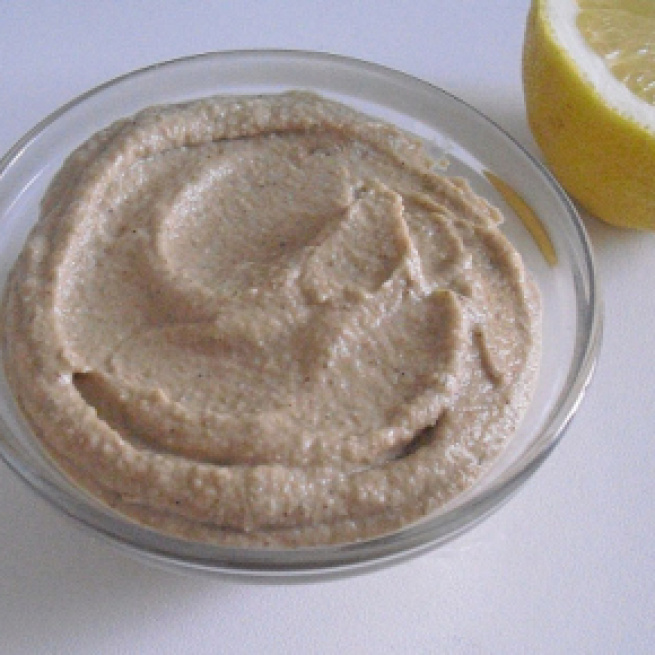 Crema de berenjenas libanesa - Cocinandoalolejos - cocinandoalolejos.com