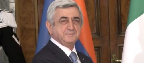 il presidente della Repubblica d'Armenia, Serzh Sargsyan