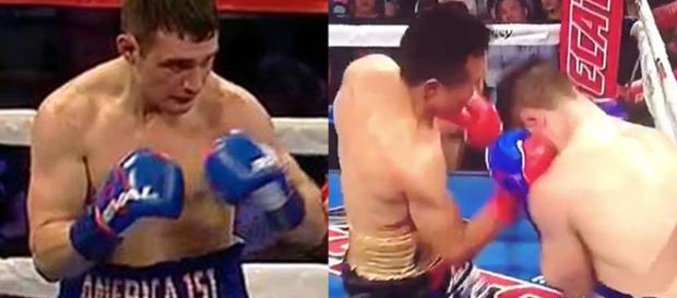 Trump-supporting boxer, via Twitter Trump-supporting boxer, via Twitter