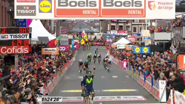 Alejandro Valverde, vincitore nel 2017