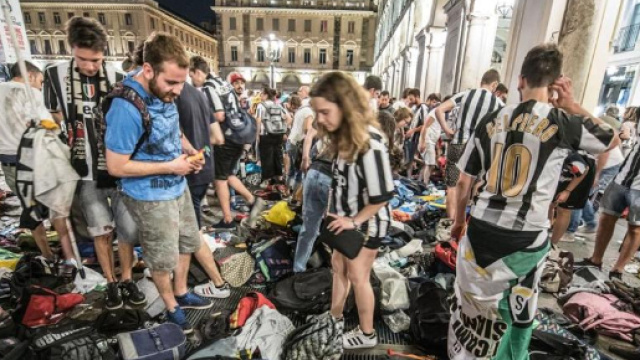 Piazza San Carlo, più di 1500 feriti, tre gravissimi