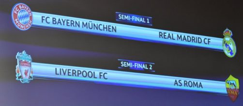 Semifinali di Champions: andata, Bayern-Real Madrid e Liverpool-Roma