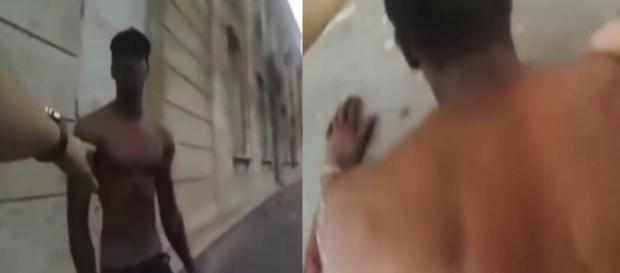 Afryka? Nie, to Francja. Bijatyka na ulicy z policją. Nie miał szans. Afryka? Nie, to Francja. Bijatyka na ulicy z policją. Nie miał szans.