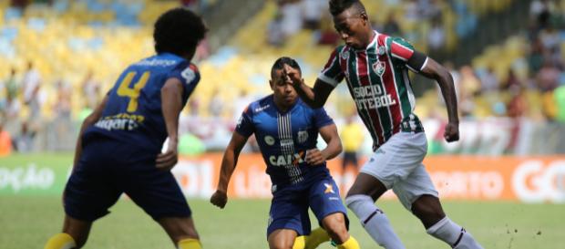 Santos perdeu para o Fluminense no ano passado Santos perdeu para o Fluminense no ano passado