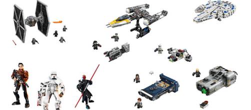 Un'anteprima dei nuovi modelli Lego Star Wars, presto in uscita