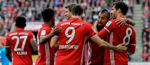 5 a1 del Bayern sul Borussia Monchengladbach