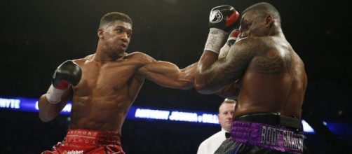 Anthony Joshua scoring one of his 20 knockouts (Source: Action Images)