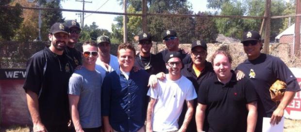 'The Sandlot' reunion from social network post 'The Sandlot' reunion from social network post