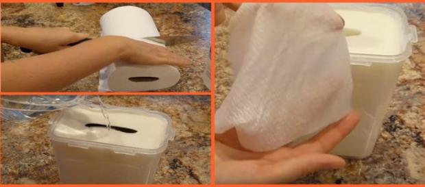 Vinagre combinado com papel higiênico para ajudar na limpeza da casa. Vinagre combinado com papel higiênico para ajudar na limpeza da casa.