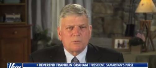 Franklin Graham on Fox News, via Twitter