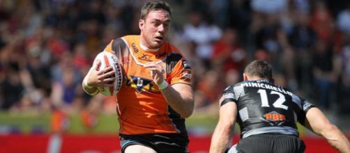 Grant Millington was yet again a standout for the Tigers as they put Catalans to the sword. Image Source - shropshirestar.com