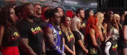 The WWE's latest 'Superstar Shake-up' starts on 'Raw' in Hartford on Monday night. [Image via WWE/YouTube]