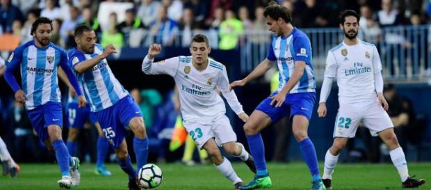 Gran victoria del Real Madrid ante Málaga. Gran victoria del Real Madrid ante Málaga.